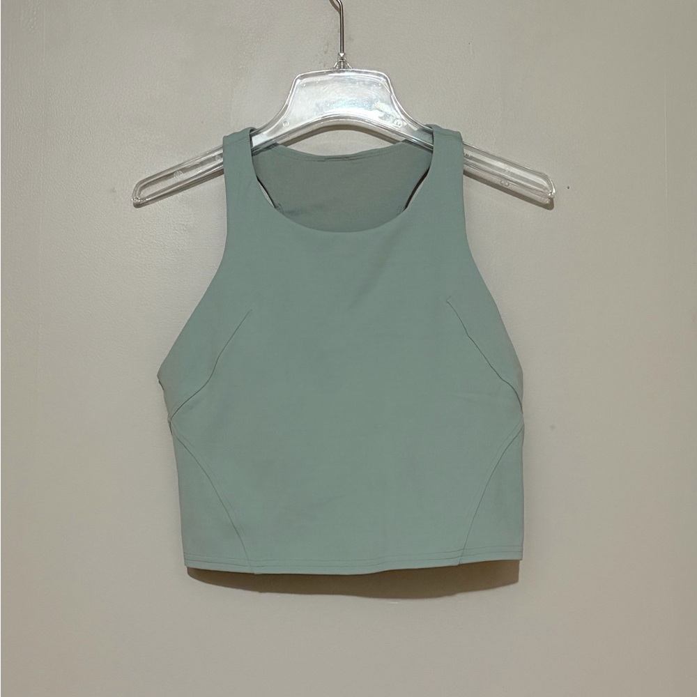 lululemon athletica Sage Green Crop Top